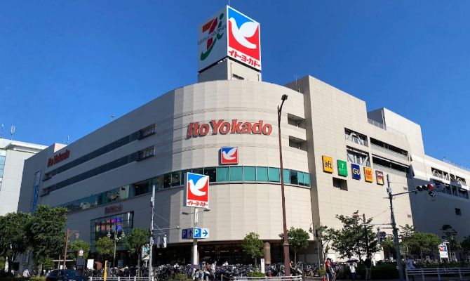 ショッピングセンター　ジーユーイトーヨーカドー大森店（ショッピングセンター）まで526m