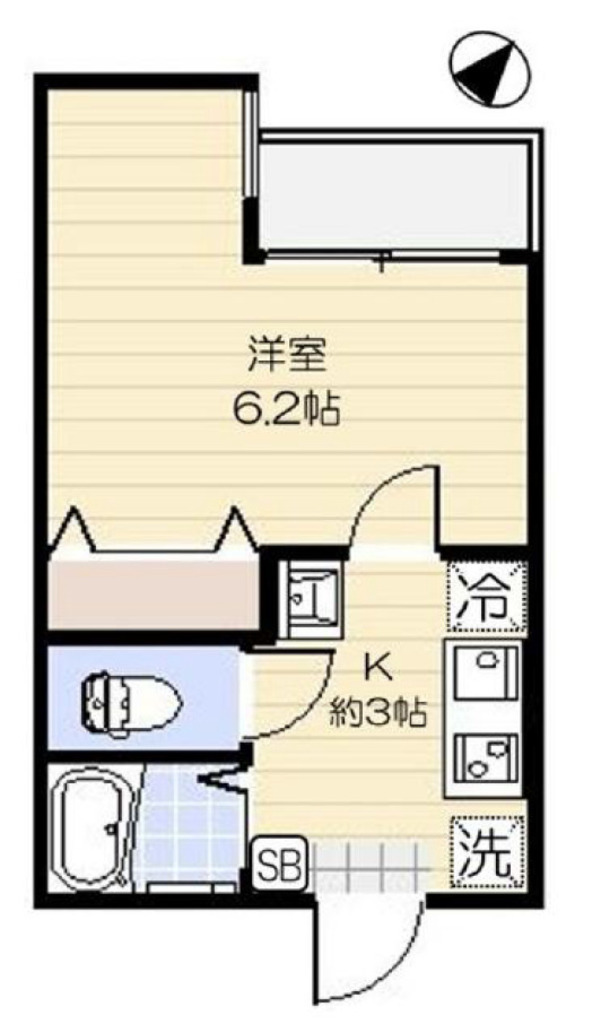 インスパーク本駒込の間取り写真