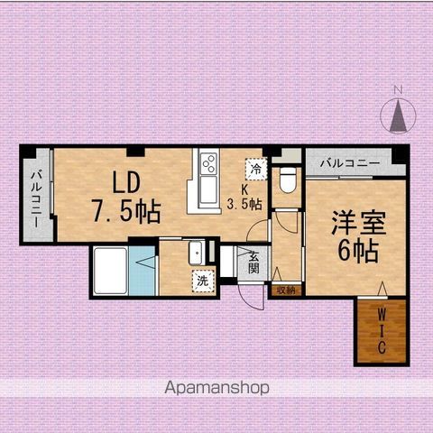 Fleurageの間取り写真