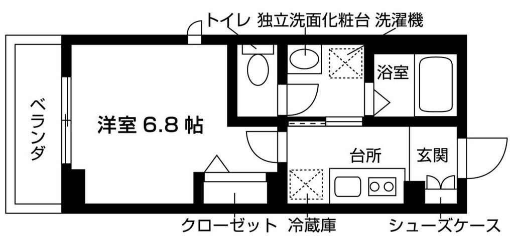 小田急小田原線 東海大学前駅 徒歩6分 3階建 新築の間取り写真