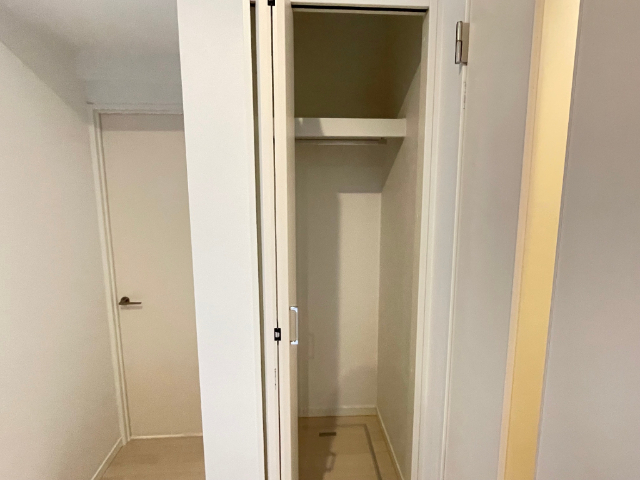 収納　※写真は１０２号室のものです。間取りが異なります。
