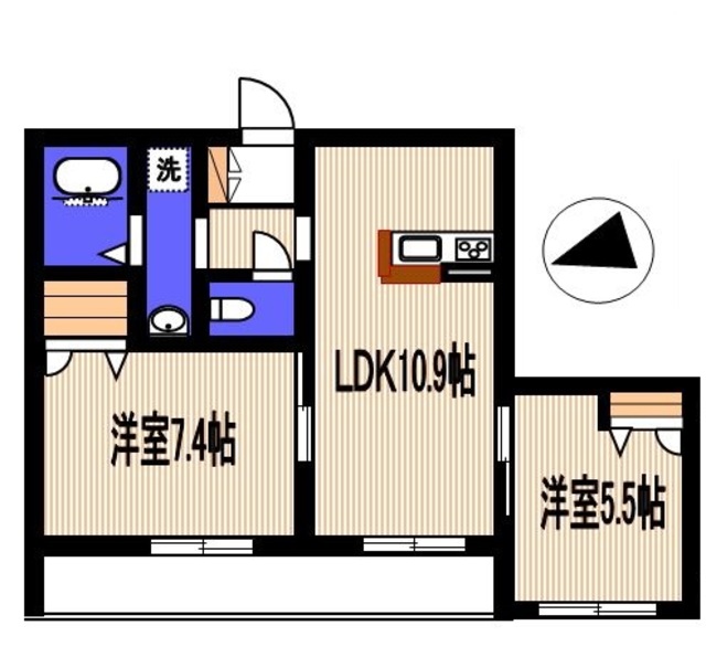 ヴェルドミールの間取り写真