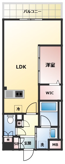 LEGALAND NISHINOMIYA PARKSIDEの間取り写真