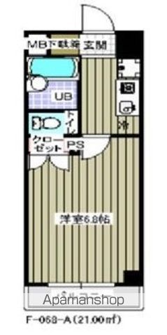 レジディア木場の間取り写真