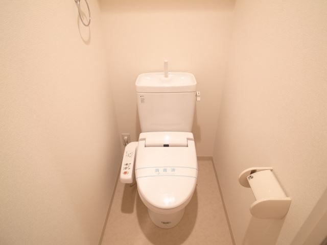 トイレ　同タイプの別の部屋の写真です