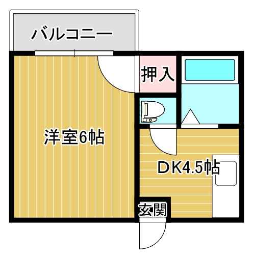 ベルメゾンの間取り