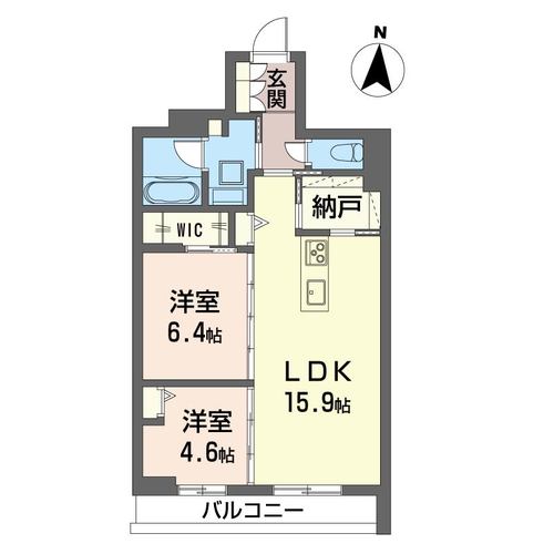 ココメゾン前橋の間取り