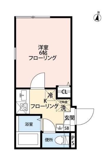 板橋区大和町のマンションの間取り