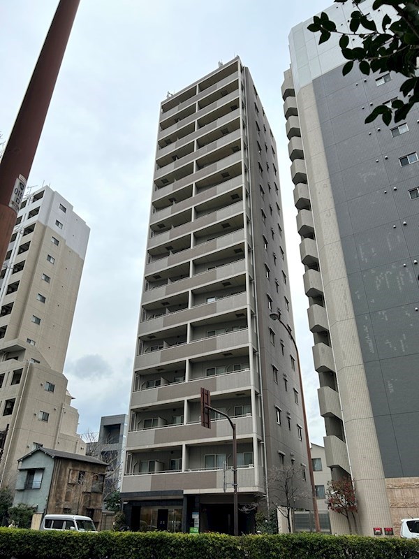 文京区小石川のマンションの建物外観