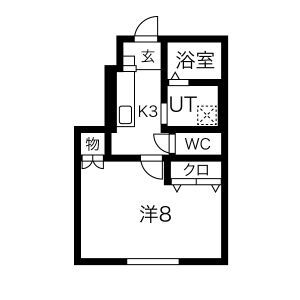 グランドパレス御所橋IIIの間取り