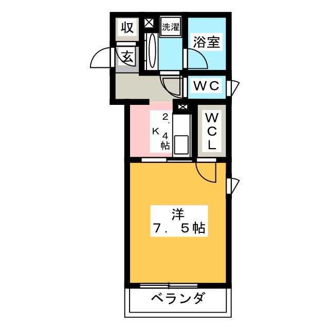 シャーメゾン八田の間取り