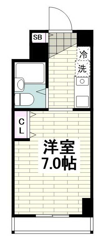 【藤沢市城南のマンションの間取り】