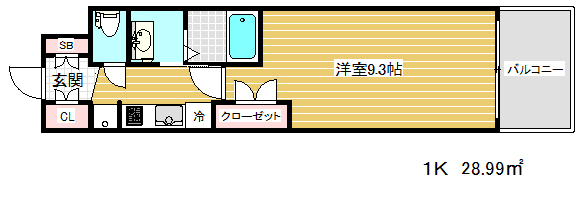 アルファレガロ神戸ウエストの間取り