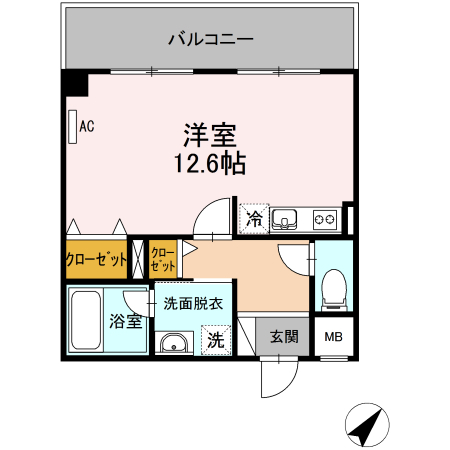 イーストタウン巽の間取り