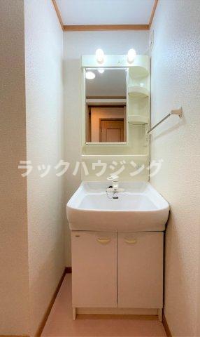 【寝屋川市中木田町のマンションの洗面設備】