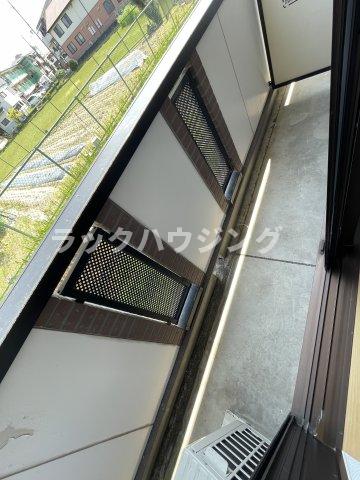 【寝屋川市中木田町のマンションのバルコニー】