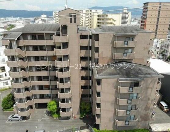 大阪市鶴見区茨田大宮のマンションの建物外観