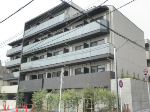 大田区中馬込のマンションの建物外観