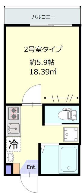 ヴィシェット羽田の間取り