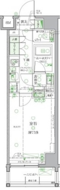 クレヴィスタ板橋西台IIの間取り