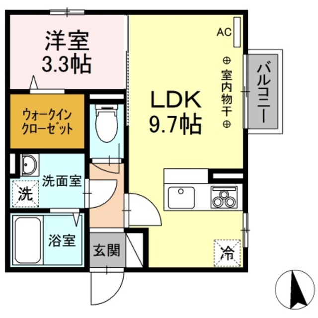 ストロベリーの間取り