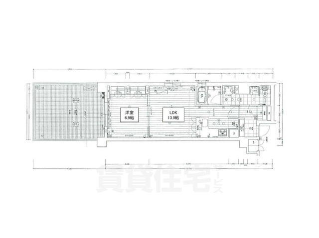 【リーガル京都堀川中立売2の間取り】