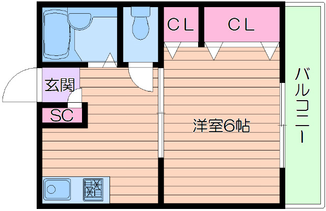 パクトールビルの間取り