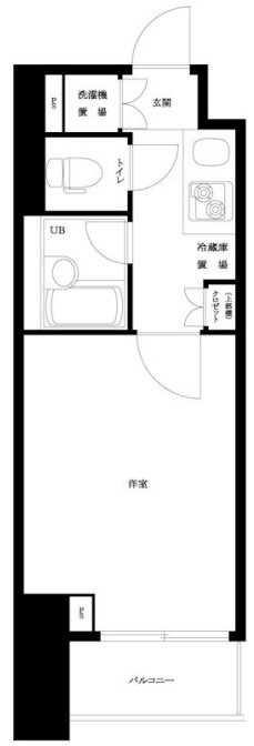 ルーブル池袋の間取り