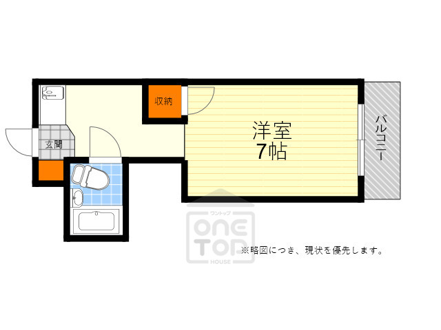 CASA山手の間取り