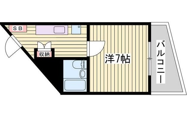 プレアール姫路山吹の間取り