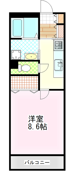 ＴＮマンションVの間取り