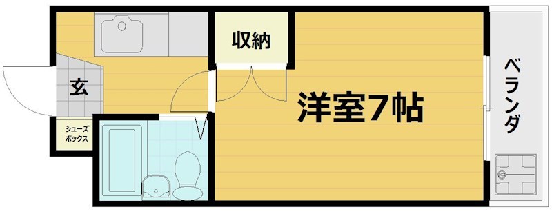 【CIEUX京都の間取り】