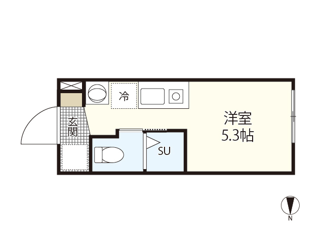 【ＣＯＬＬＩＮＡ地御前　１ｓｔの間取り】