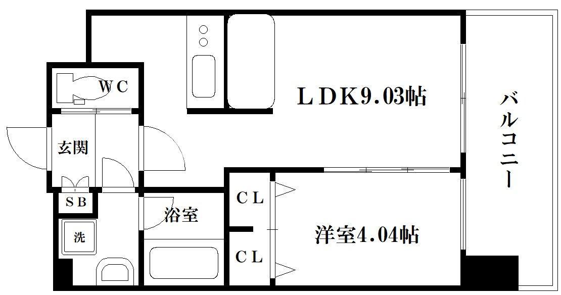 プレジオ関目の間取り