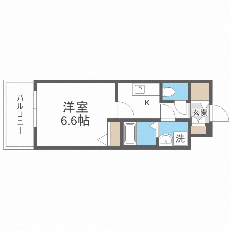 ベイサイドパークOSAKAサウスレジデンシスの間取り