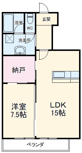 ヒラノマンションの間取り