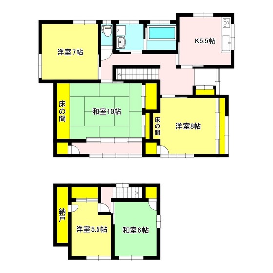 吉井町Ｔ戸建の間取り