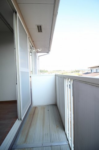 バルコニー　日当たり良好です