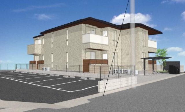 建物外観　完成パース