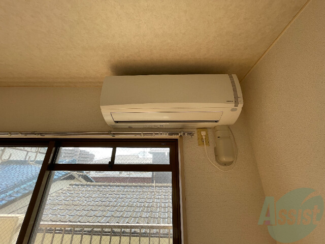 その他設備　エアコン設備、夏は涼しく、冬は暖かいですね！