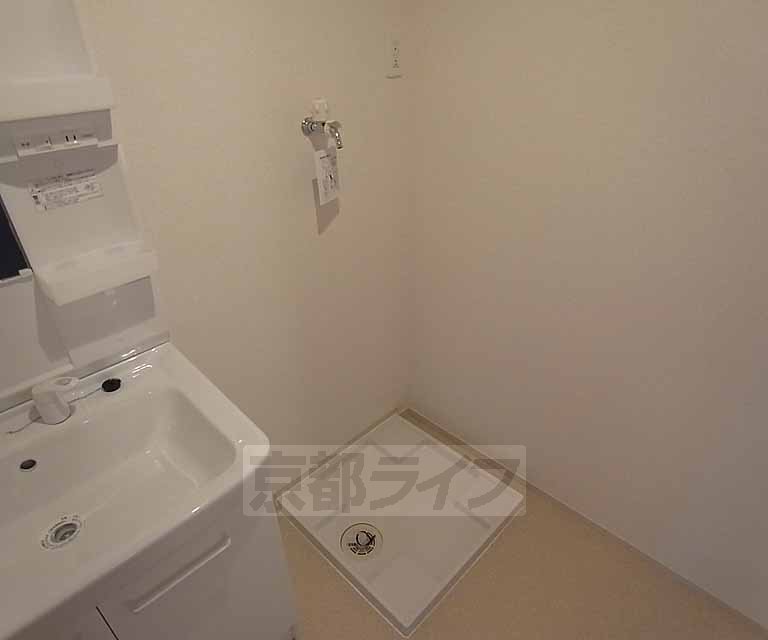 その他設備　洗濯機置き場。