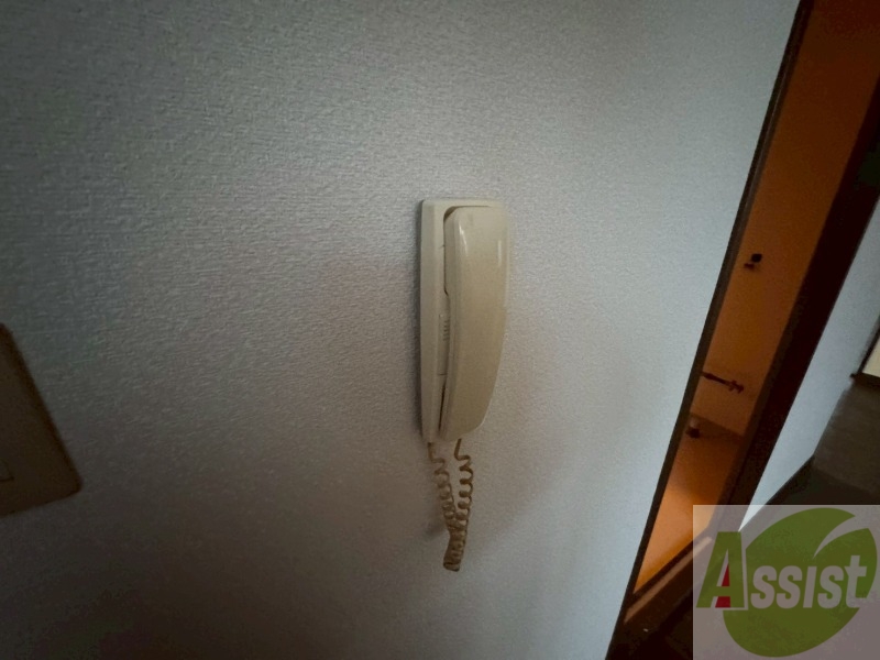 セキュリティ　インターホンは通話ができるので急な訪問があっても安心です。