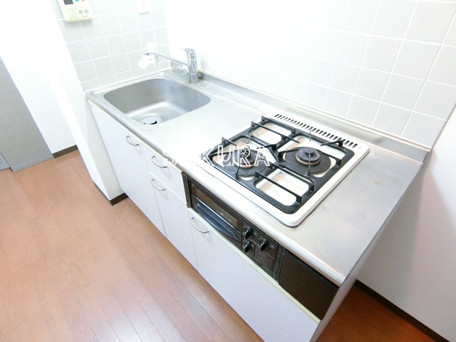 キッチン　自炊をされる方に嬉しい2口コンロ♪