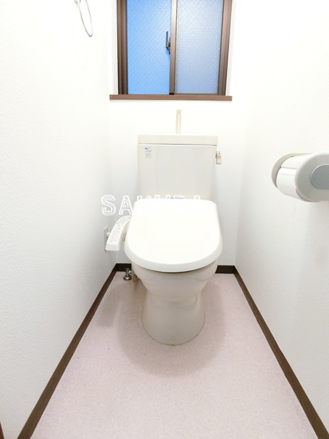 トイレ　嬉しい温水洗浄便座♪