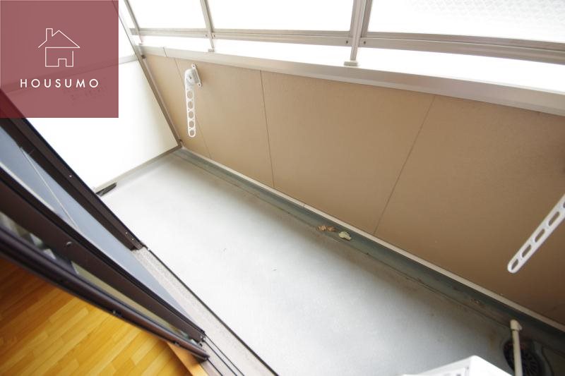 バルコニー　広々としたバルコニーです