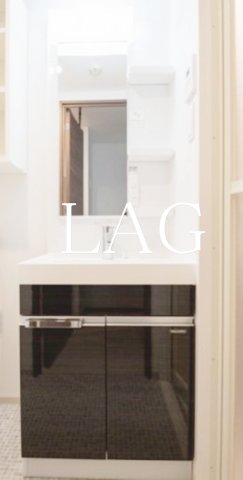 洗面設備　洗面台です。