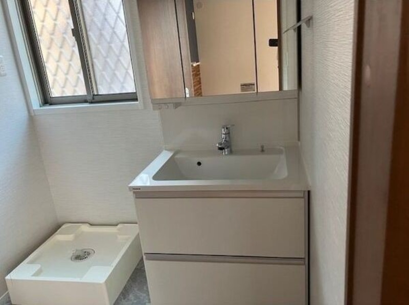 洗面設備　図面と現状に相違がある場合には現状を優先