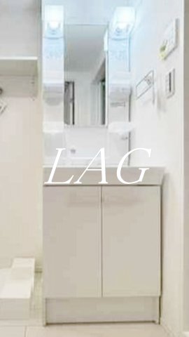 洗面設備　洗面台です。