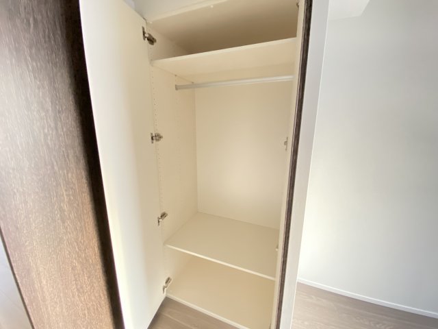 収納　十分な収納スペースがあります