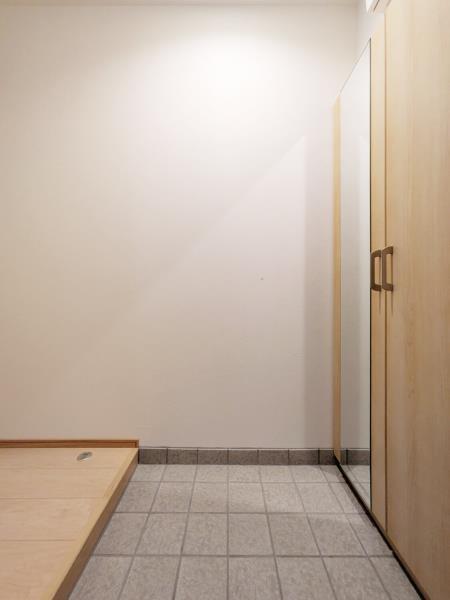 玄関　明るい玄関です